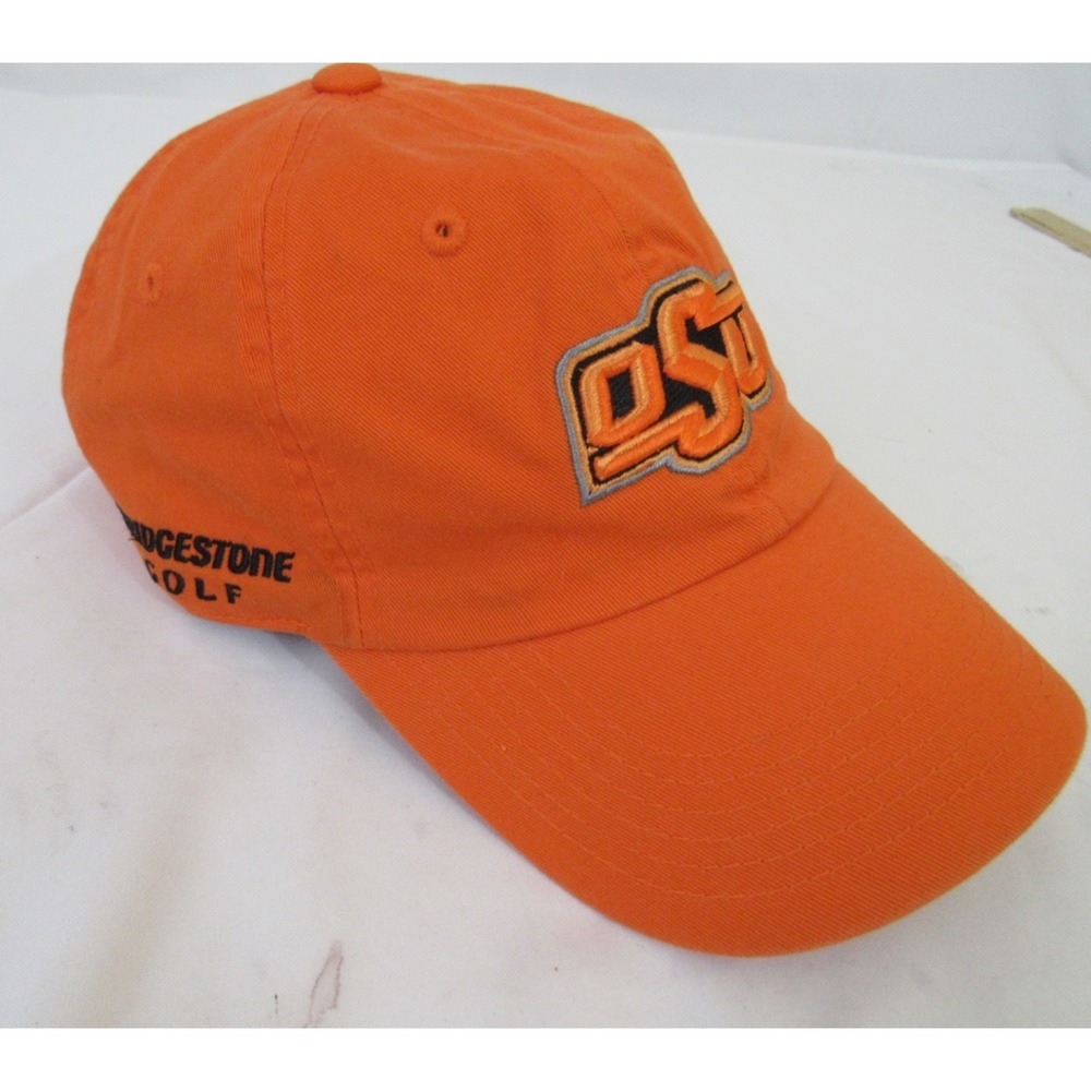 Bridgestone Golf Oklahoma State University Orange‎ Logo Adjustable Hat